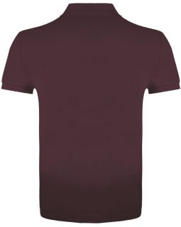 Рубашка поло мужская Prime Men 200 бордовая-foto5