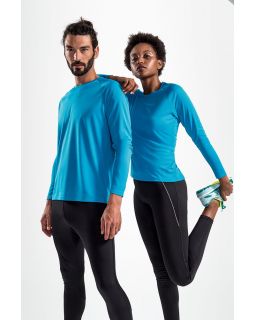 Футболка с длинным рукавом Sporty LSL Men, неоново-зеленая-foto6