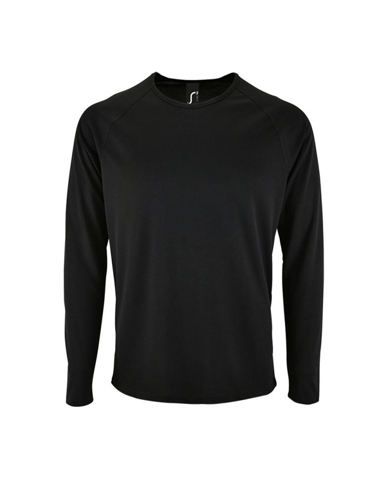 Футболка с длинным рукавом Sporty LSL Men, черная