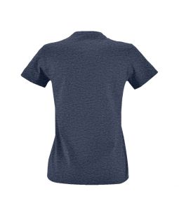 Футболка женская Imperial Fit Women, синий меланж-foto6