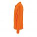 Рубашка поло мужская с длинным рукавом Perfect LSL Men, оранжевая