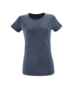 Футболка женская Regent Fit Women, синий меланж-foto2
