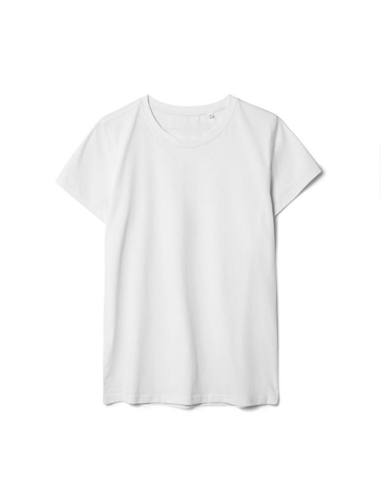 Футболка женская T-bolka Stretch Lady, белая