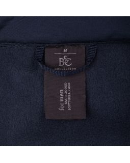 Куртка мужская Hooded Softshell темно-синяя-foto9