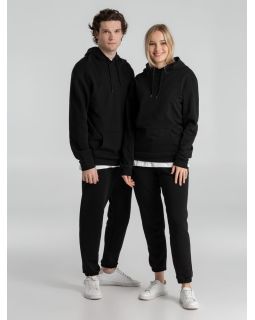 Толстовка с капюшоном унисекс Hoodie, черная-foto3