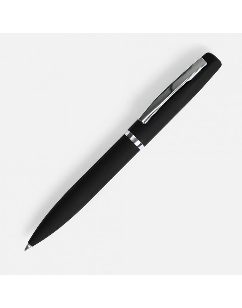 Ручка шариковая Bolt Soft Touch, черная
