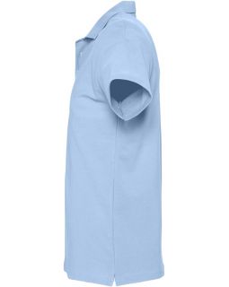 Рубашка поло мужская Spring 210, голубая-foto2