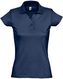Рубашка поло женская Prescott Women 170, кобальт (темно-синяя)