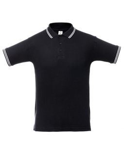 Рубашка поло Virma Stripes, черная-foto2