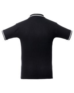 Рубашка поло Virma Stripes, черная-foto3