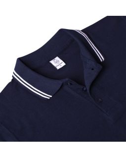 Рубашка поло Virma Stripes, темно-синяя-foto4