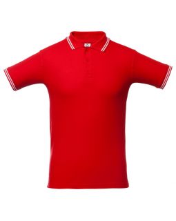 Рубашка поло Virma Stripes, красная-foto4