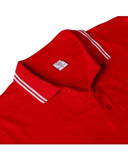 Рубашка поло Virma Stripes, красная-foto3