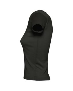 Футболка женская с круглым вырезом Lady 220 черная-foto4