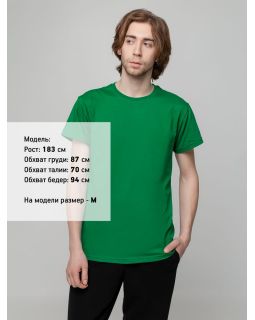 Футболка унисекс T-bolka 140, темно-зеленая-foto10