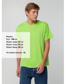 Футболка унисекс T-bolka 140, зеленое яблоко-foto10