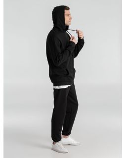 Толстовка с капюшоном унисекс Hoodie, черная-foto9