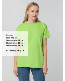 Футболка унисекс T-bolka 140, зеленое яблоко-foto13
