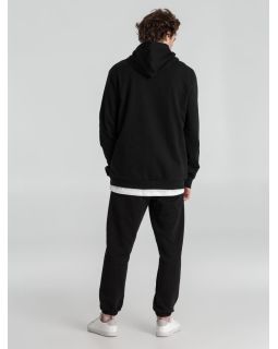 Толстовка с капюшоном унисекс Hoodie, черная-foto8