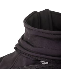 Куртка женская Hooded Softshell черная-foto5