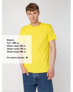 Футболка унисекс T-Bolka 160, желтая-foto10
