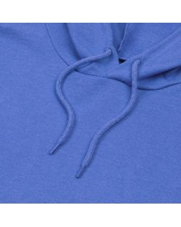 Толстовка с капюшоном унисекс Hoodie, ярко-синий меланж-foto15