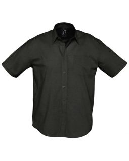 Рубашка мужская с коротким рукавом Brisbane, черная