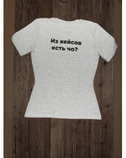 Футболка женская T-bolka Stretch Lady, серый меланж-foto5