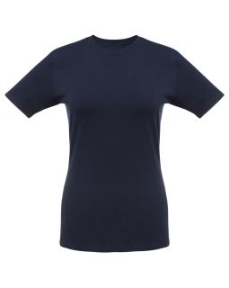 Футболка женская T-bolka Stretch Lady, темно-синяя (navy)-foto4