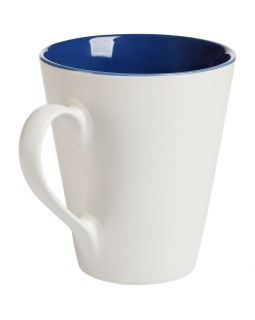 Кружка New Bell матовая, белая с синим-foto3
