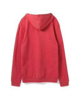 Толстовка с капюшоном унисекс Hoodie, красный меланж-foto18