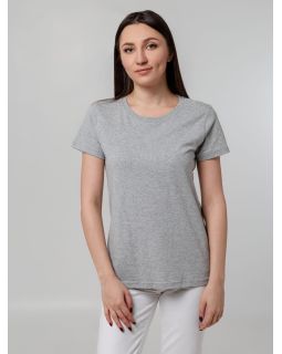Футболка женская T-bolka Stretch Lady, серый меланж-foto11