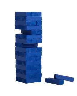 Игра «Деревянная башня мини», синяя
