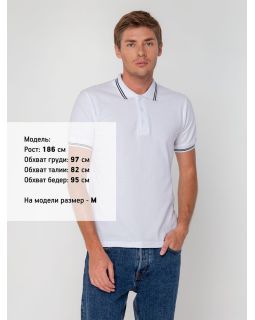 Рубашка поло Virma Stripes, белая-foto12