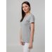 Футболка женская T-bolka Stretch Lady, серый меланж