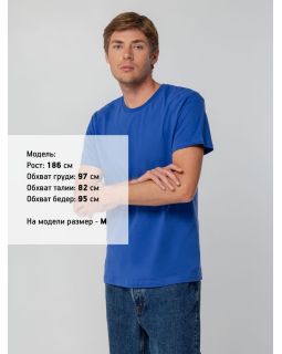 Футболка унисекс T-bolka 140, ярко-синяя-foto10