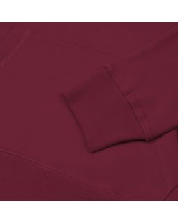 Толстовка с капюшоном унисекс Hoodie, бордовая-foto15