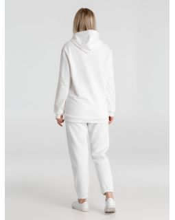 Толстовка с капюшоном унисекс Hoodie, белая-foto4