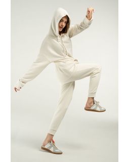 Худи унисекс H2, молочно-белое-foto18