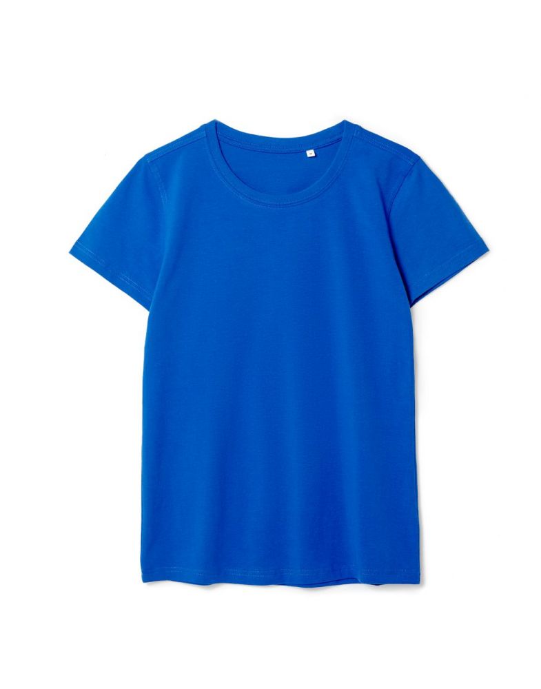 Футболка женская T-bolka Stretch Lady, ярко-синяя (royal)