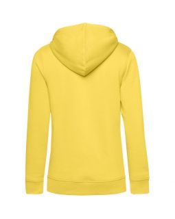 Толстовка с капюшоном женская BNC Inspire (Organic), желтая-foto5