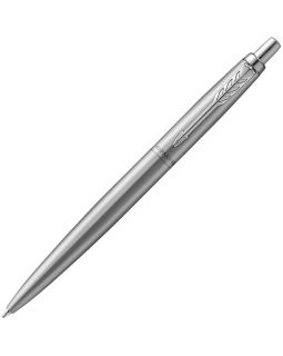 Ручка шариковая Parker Jotter XL Monochrome Grey, серебристая
