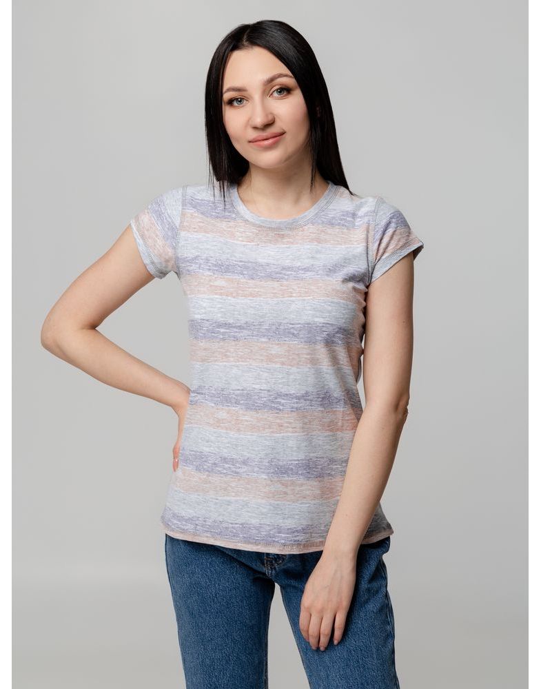 Футболка женская Rayet Lady двусторонняя, оранжевая с фиолетовым