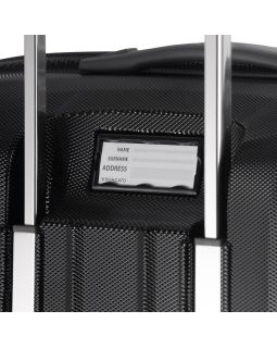 Чемодан Uno Zip Special M, черный-foto7
