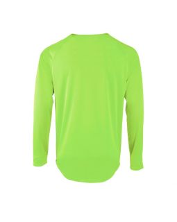 Футболка с длинным рукавом Sporty LSL Men, неоново-зеленая-foto8