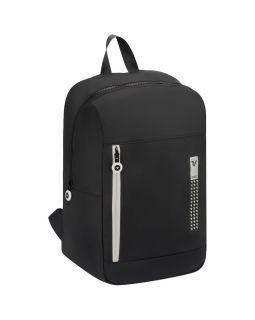 Складной рюкзак Compact Neon, черный с белым