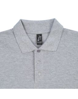 Рубашка поло мужская Spring 210, серый меланж-foto10