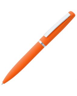 Ручка шариковая Bolt Soft Touch, оранжевая-foto2