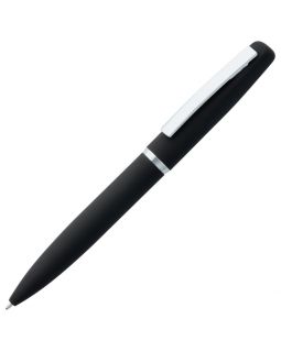 Ручка шариковая Bolt Soft Touch, черная-foto3