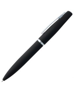 Ручка шариковая Bolt Soft Touch, черная-foto2